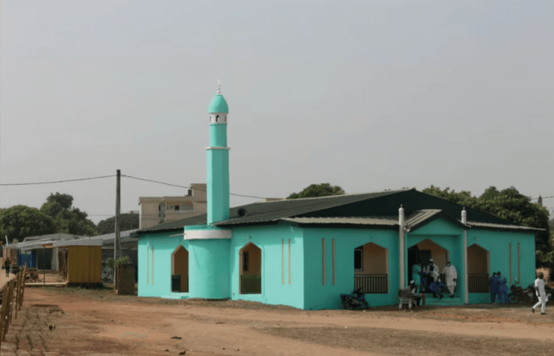 Tabligh bookstall in Bondoukou, Ivory Coast