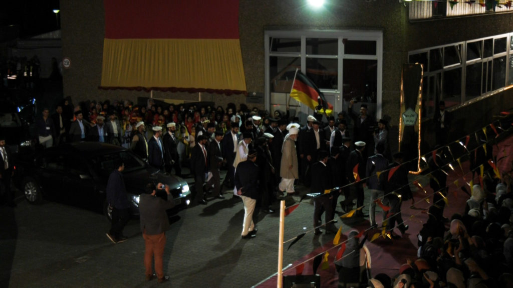 Hazrat Khalifatul Masih arrives in Germany for 2019 Jalsa Salana 2 04080021.MOV.07 29 48 21.Still001