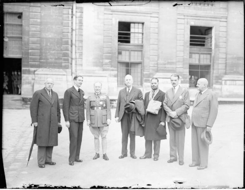 Commonwealth Representatives Visiting France November 1939 O219