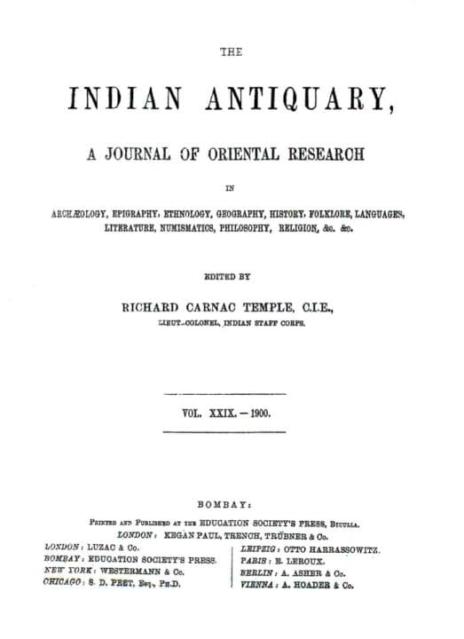 Indian Antiquary