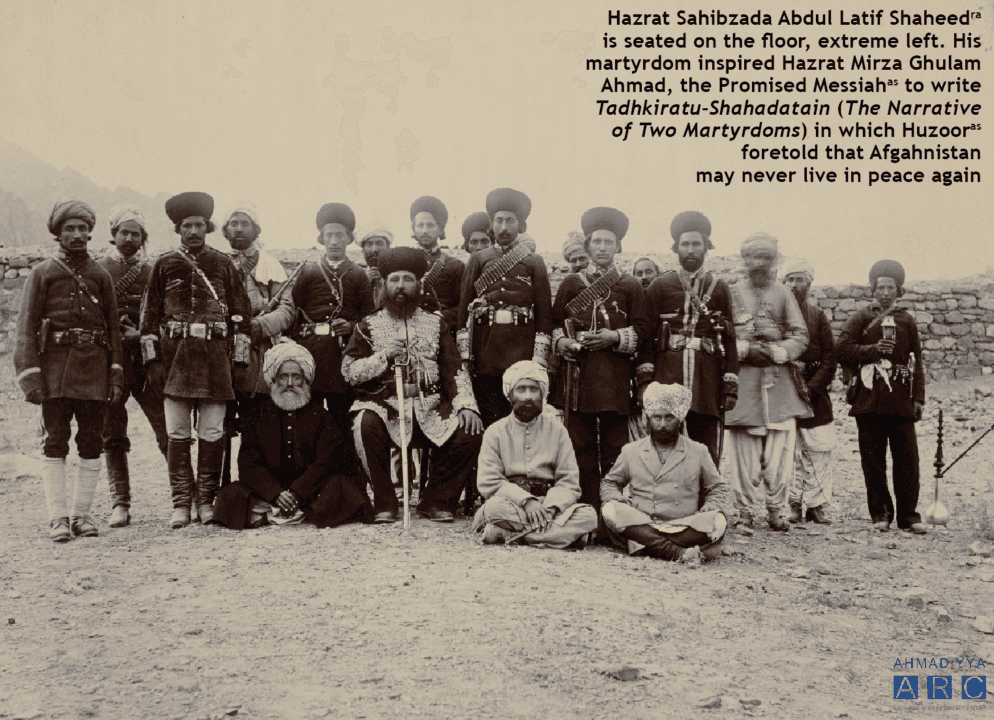 100 Years Ago… – Fresh sign in Afghanistan