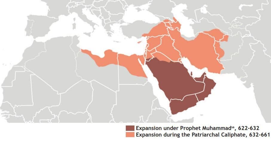 Expansion of the Muslim dominion during Khilafat-e-Rashida