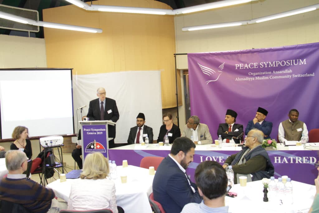 First Peace Symposium organised by Majlis Ansarullah Switzerland