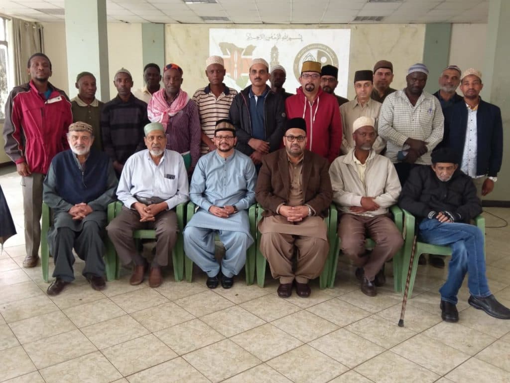 Kenyan Ansar regional nazimeen meeting