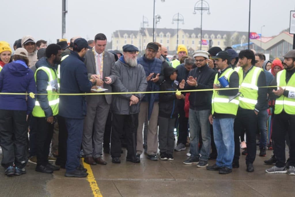 Fifth charity walk by Ireland Khuddam-ul-Ahmadiyya