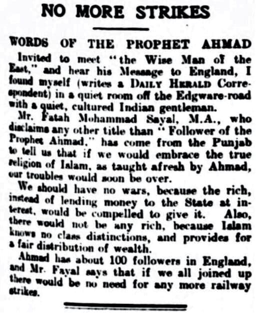 100 Years Ago… – New converts in the UK