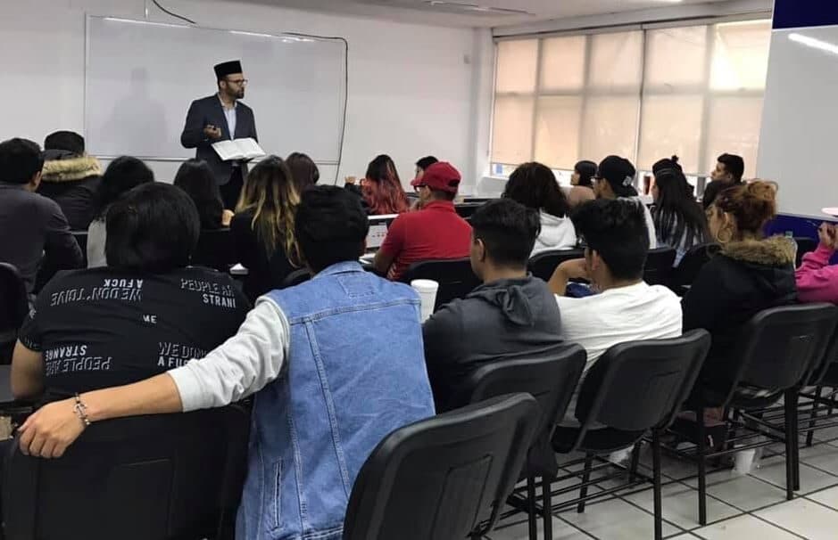 Lecture on Islam at Mexico City university