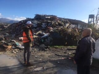Humanity First aid earthquake victims in Albania