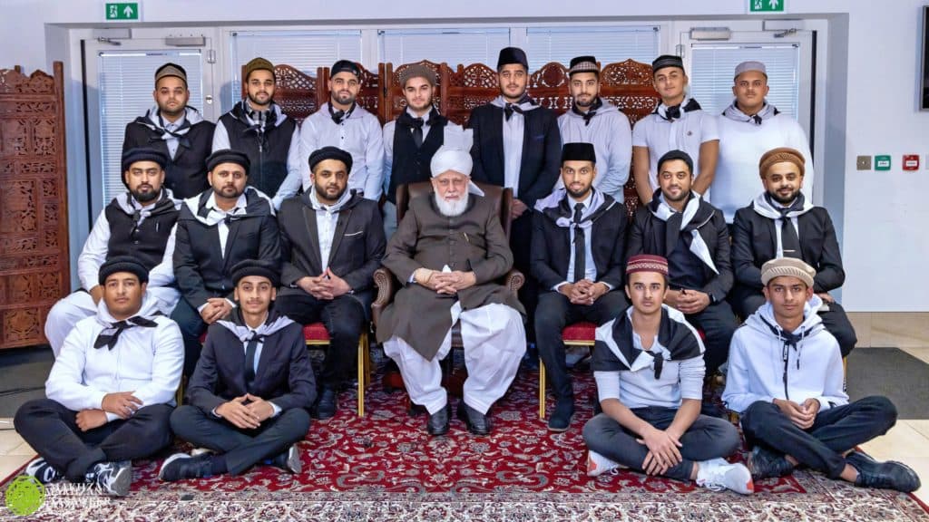Climate change is also a natural process, but man’s actions have sped it up – German youth seek guidance from Huzoor