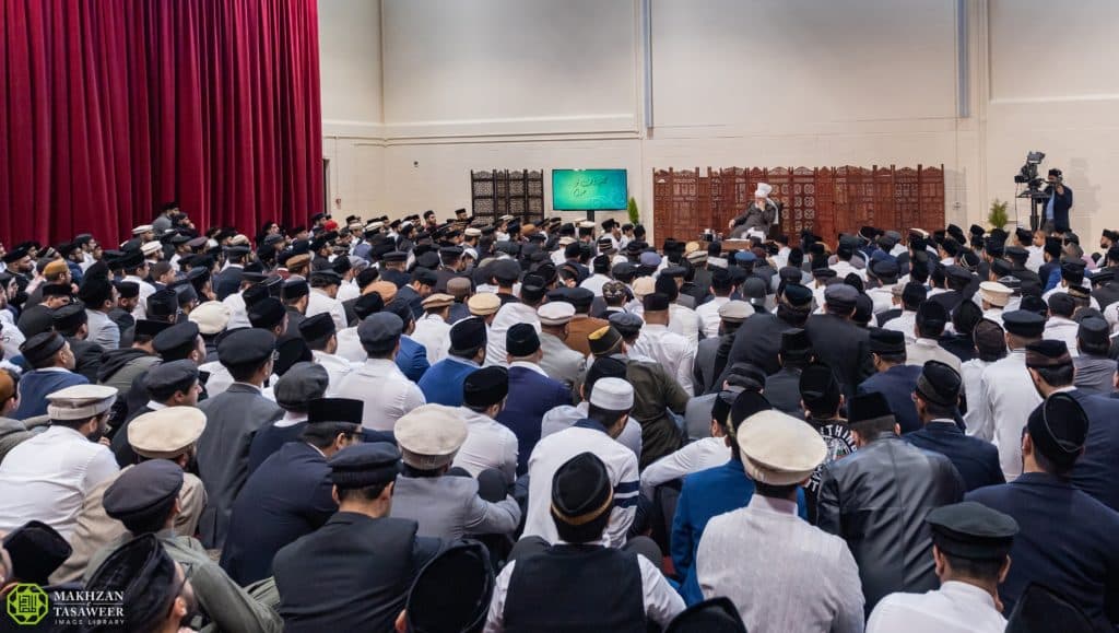 “Wherever you are working in the world, your priority should be religion” Waqf-e-Nau Khuddam meet Hazrat Khalifatul Masih V