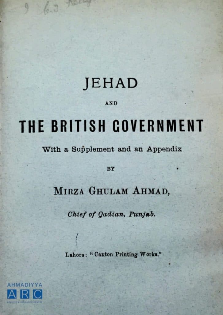 Rage against the Raj: Revisiting Jihad in British India