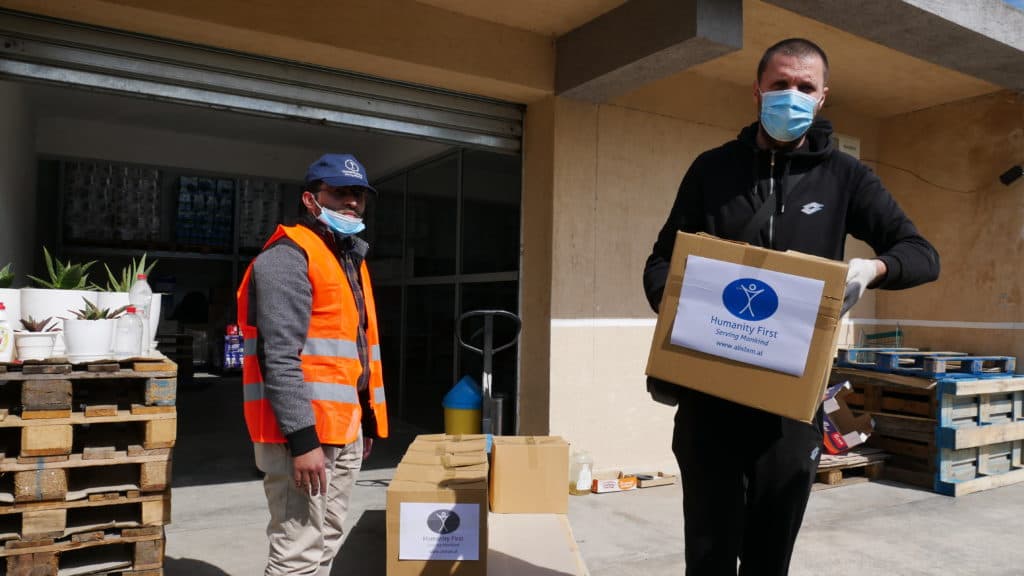 “A good friend in difficult days” – Albania Jamaat aids the vulnerable during Covid-19