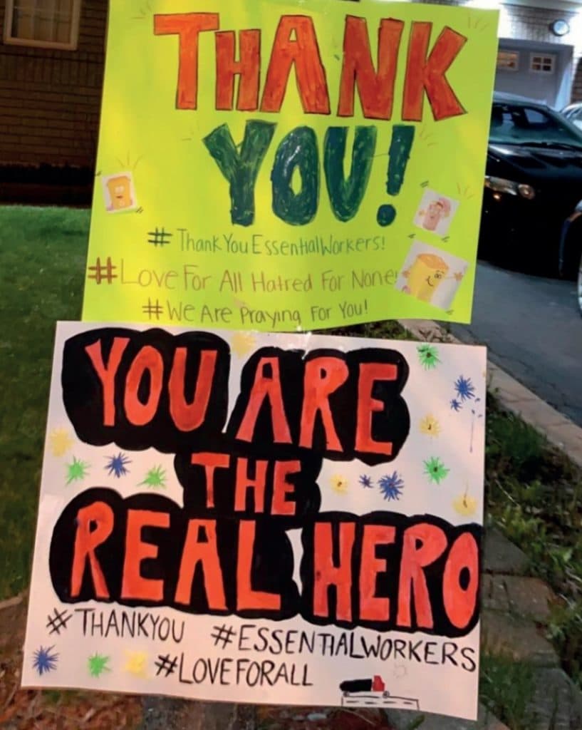 Learning gratitude in hard times