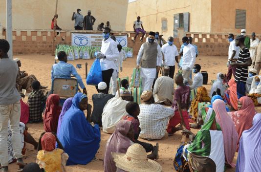 Care for physically disabled in Niger