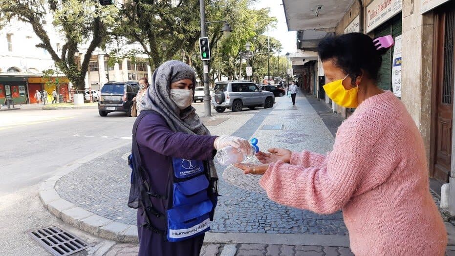 Humanity First Brazil’s activities amid Covid-19