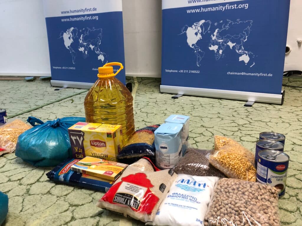 Food and hygiene packs for Greek Forum of Refugees