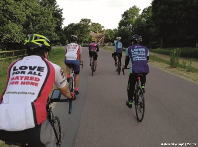 “100,000 Ahmadi Cycles” – Achieving a challenge