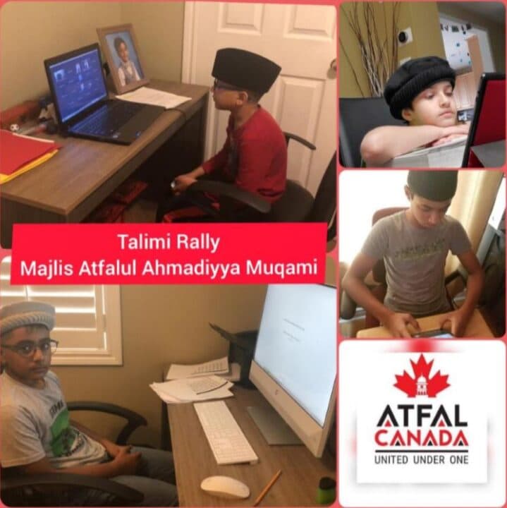 First virtual Talim Rally for Muqami,  Canada Atfal
