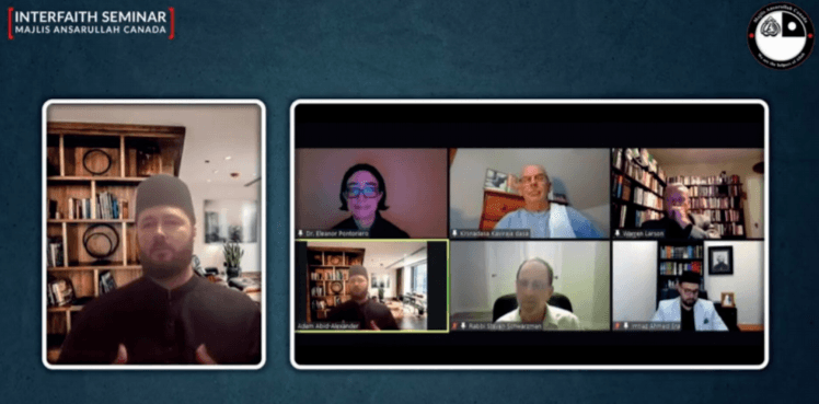 Virtual interfaith seminar in Canada