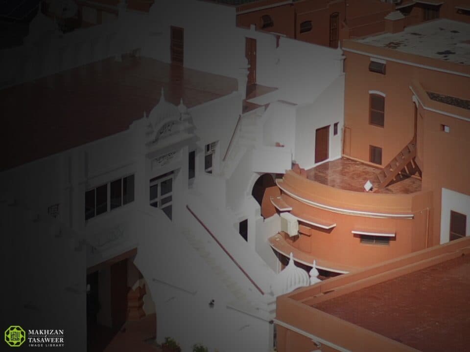 Coming from every distant track: European tourist, Mr Dickson, visits Qadian