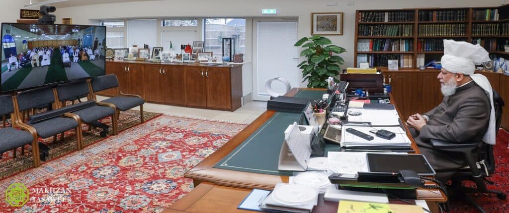 National amila of The Gambia seeks guidance in virtual mulaqat