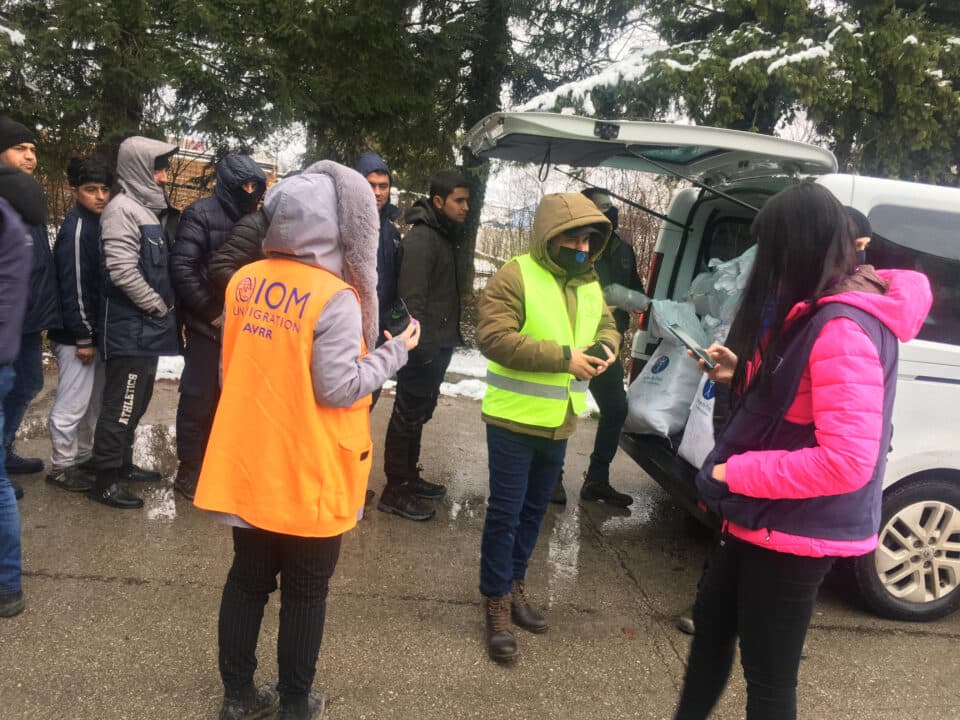 Aid to refugees in Bosnia from Humanity First