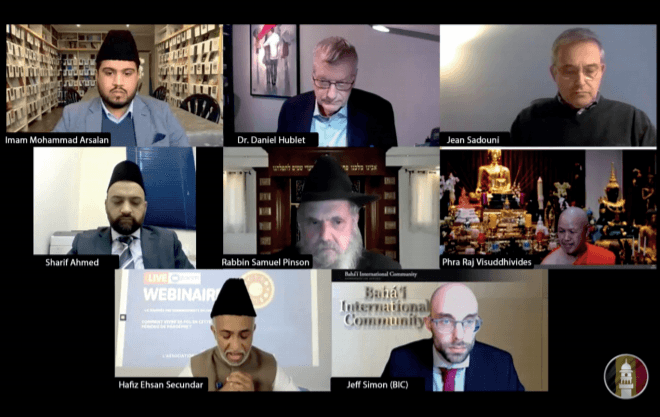 Belgium Jamaat hold Interfaith webinar