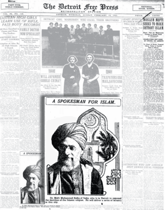 100 Years Ago… – Tabligh in America by Mufti Sadiq and Siddiqatun Nisa Rahatullah (Mrs EM Garber)