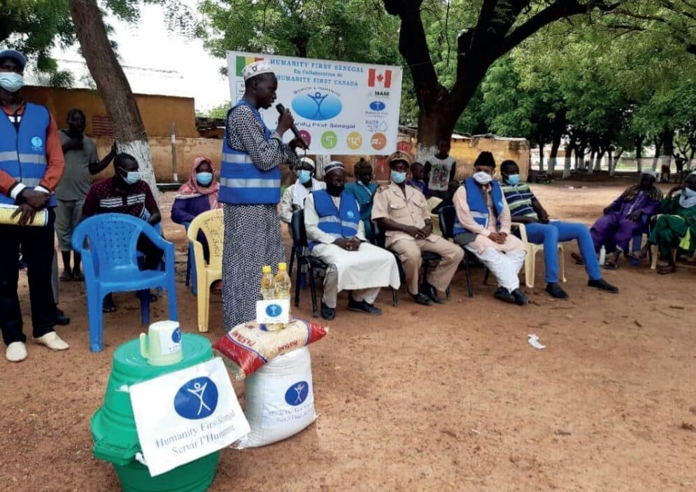 Humanity First Senegal and Humanity First Canada team up to help storm victims in Senegal