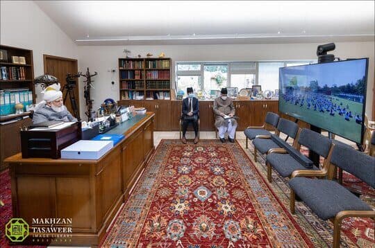 Jamaat gatherings are only beneficial if we also realise the purpose of our creation: Germany khuddam meet with Huzoor in virtual mulaqat