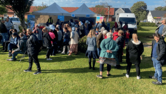 Humanity First Denmark visits Hviding Asylum Centre, Ribe