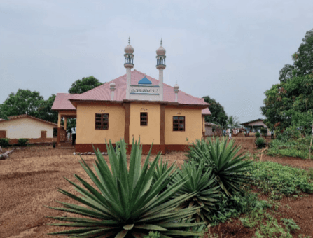 New Ahmadi mosque in Port Loko, Sierra Leone