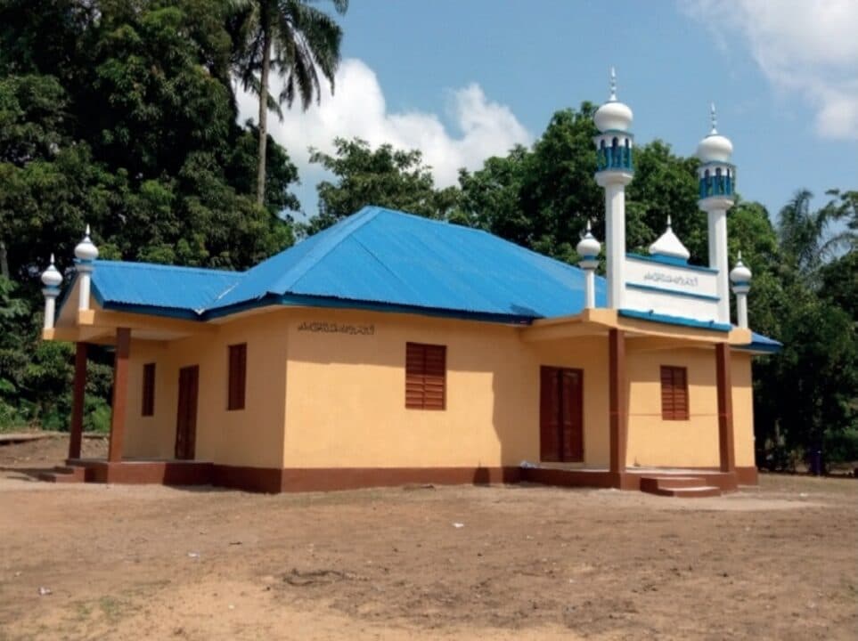 Opening of new Ahmadiyya mosque in Lunsar region, Sierra Leone