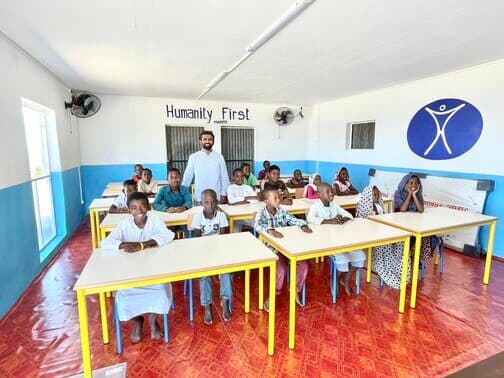 Ahmadiyya primary school in Mayotte Island