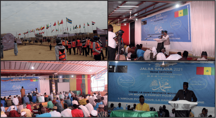 3,565 attendees from 300 villages at Jalsa Salana Senegal 2021