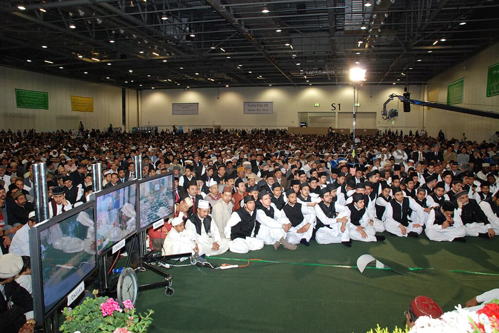 The Khilafat Centenary speech in 2008, ExCel centre, London