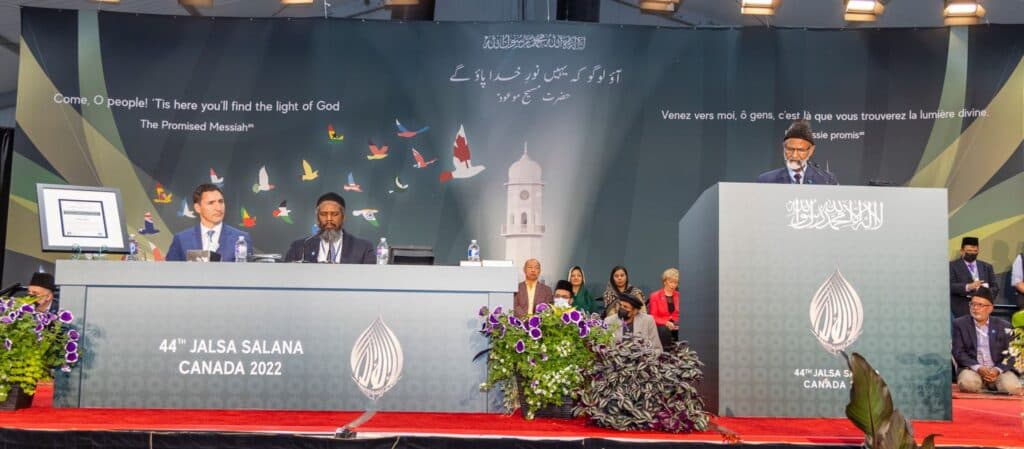 A spiritual retreat: 44th Jalsa Salana Canada held and a visit from the Prime Minister, Justin Trudeau