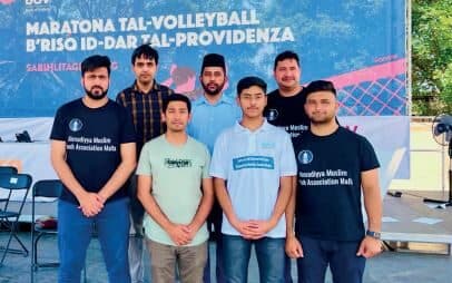 Ahmadis in Malta join 24-hour volleyball fundraiser for the disabled