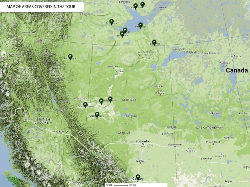Seven days and 5500 km to spread Ahmadiyyat’s message to First Nation peoples in Canada