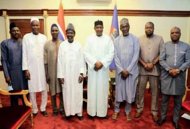 President of The Gambia, Adama Barrow meets Ahmadi delegation and praises the community’s role in the country