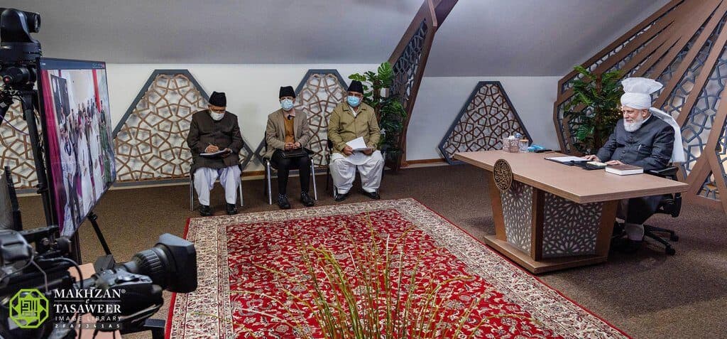 Pay special attention to the tarbiyat of your children: Morocco Jamaat’s amila meets Hazrat Khalifatul Masih