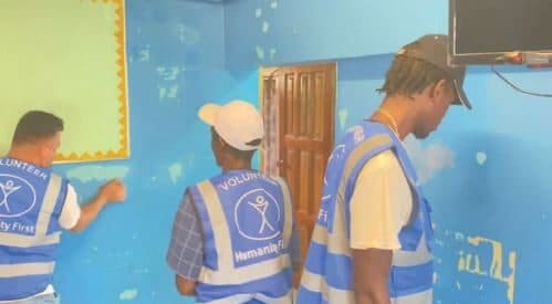 Jamaat-e-Ahmadiyya Belize help renovate local orphanage
