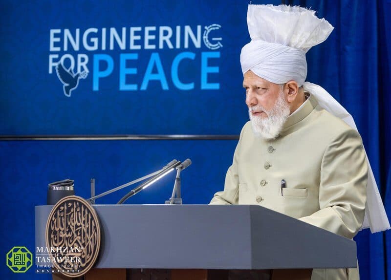 Serving humanity is fundamental component of faith: Hazrat Khalifatul Masih V addresses IAAAE Symposium 2023
