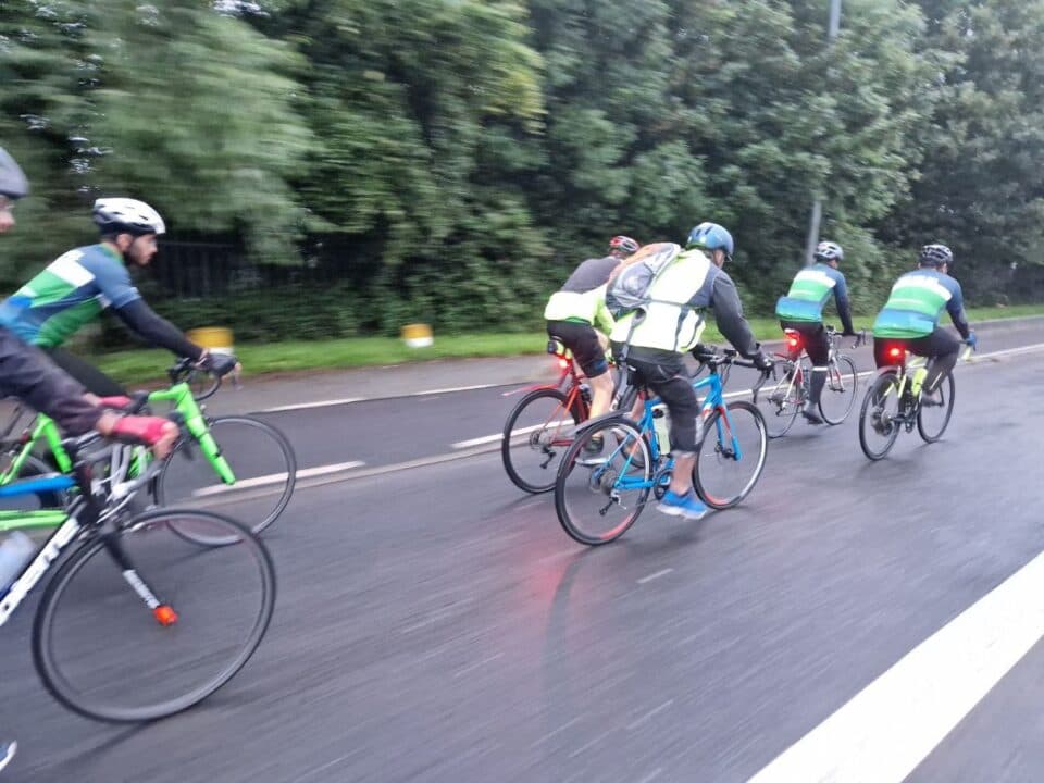 A journey fueled by faith and pedal power: Ahmadis cycle from Ireland to attend Jalsa Salana UK 2023