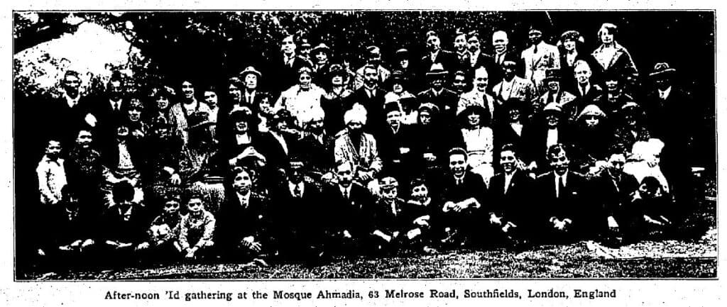 100 Years Ago… – Eid in London and Ahmadi missionaries in Wheeling, Williamson and Logan