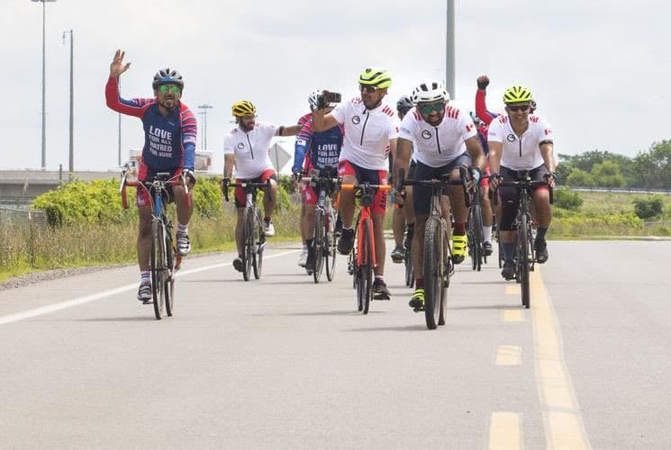 Buffalo to Bradford on bikes