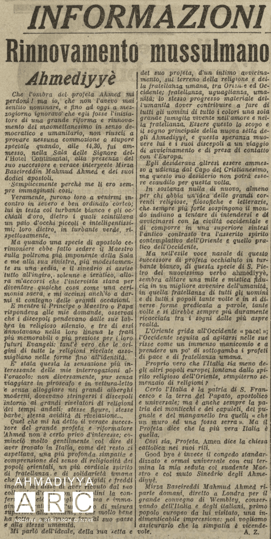 100 Years Ago… – Accounts of 1924: Venturing into the nations of Europe – Part I