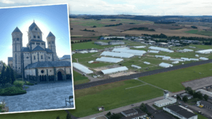 Between an airbase, volcanos and a monastery: A very personal angle of Jalsa Germany 2024