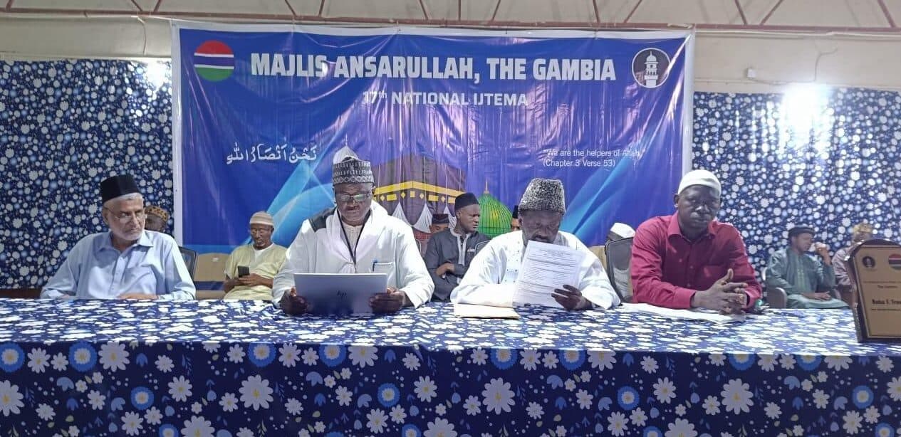 Majlis Ansarullah The Gambia held its 17th ijtema