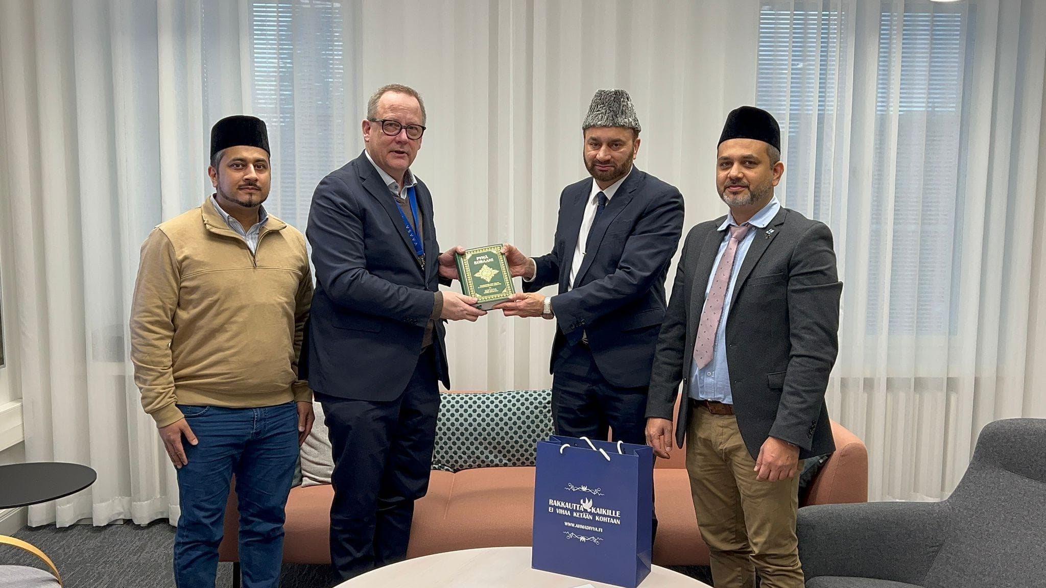 Message of Islam Ahmadiyyat conveyed in six cities of Finland